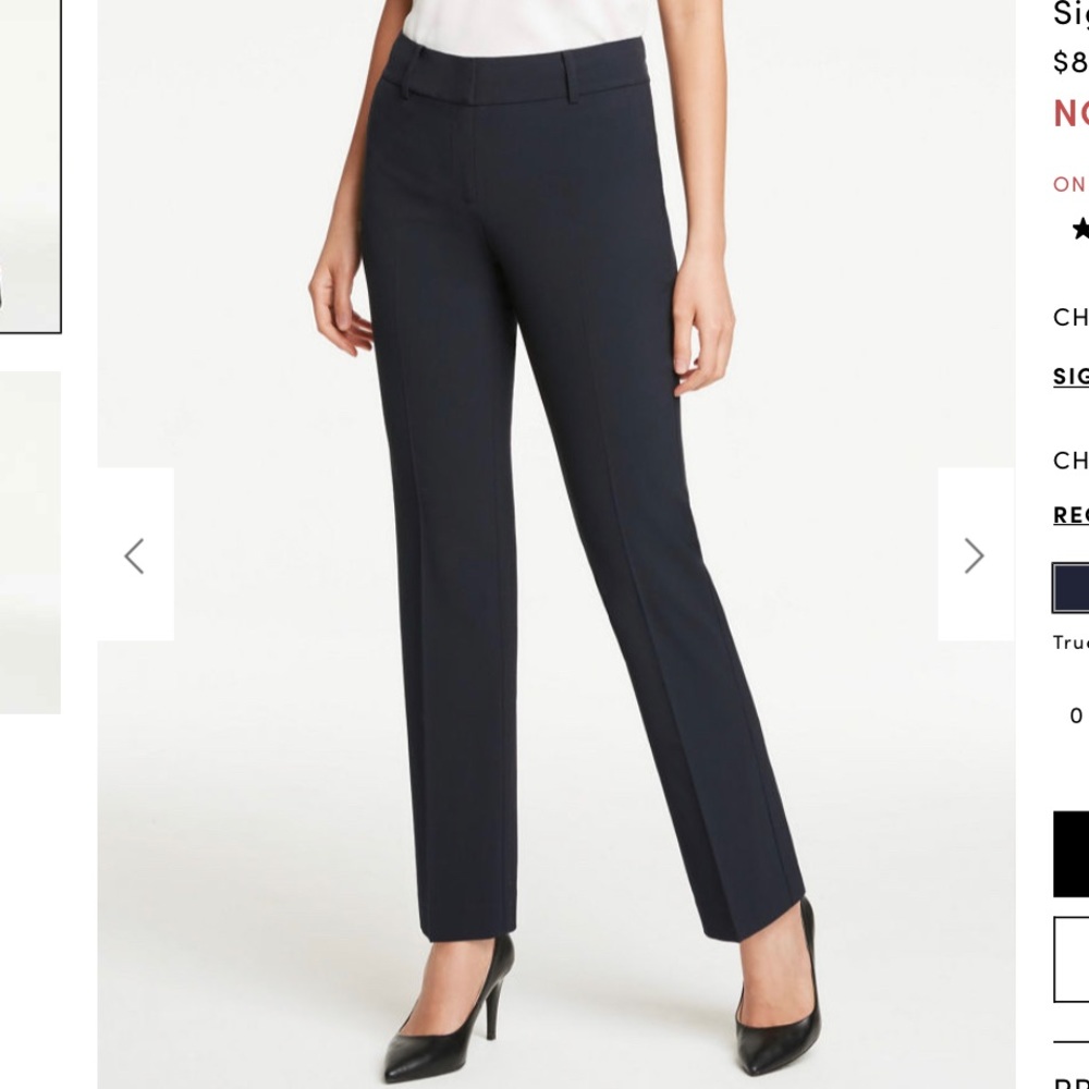 Ann Taylor Signature Pants Size 6